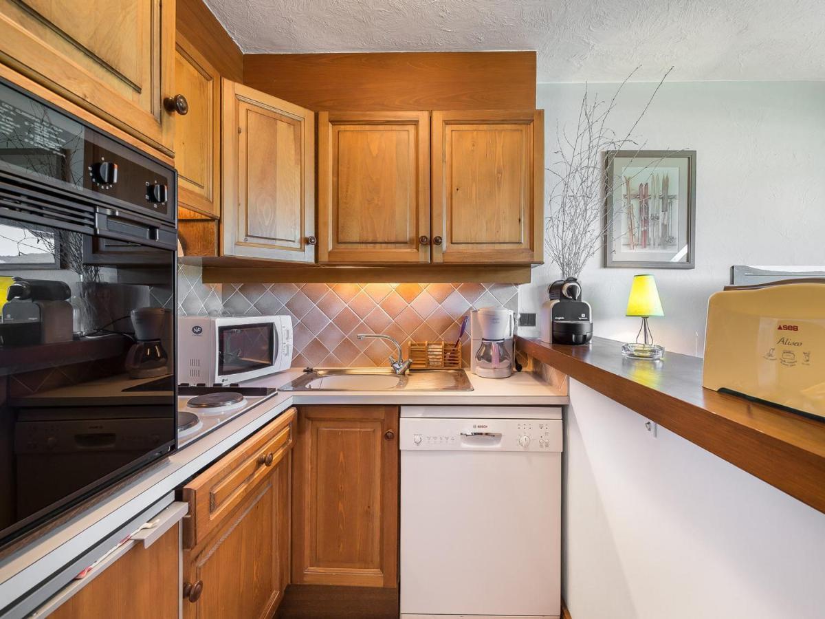 Studio 4 Pers - Balcon - Proximite Pistes Et Golf - Tv - Garage - Animaux Ok - Tennis En Ete - Fr-1-453-82 Megève Exteriör bild